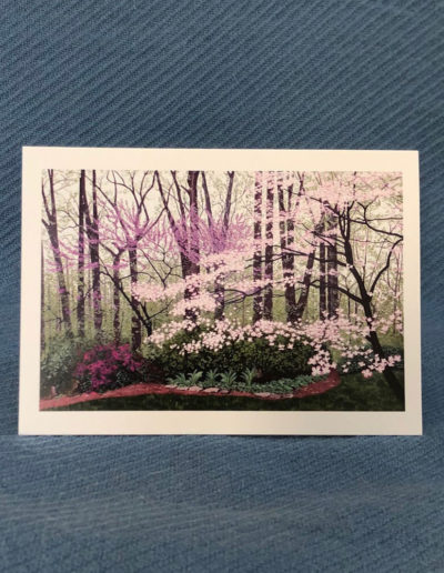 "McCutchanville in April" - greeting card (5 x 7")