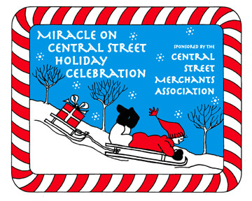 Miracle on Central Street Holiday Celebration, sticker